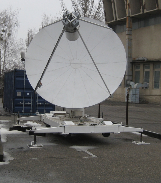 Мобильная станция приема телеметрической информации S-диапазона. Фото 2